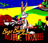Заставка игры Bugs Bunny in Double Trouble